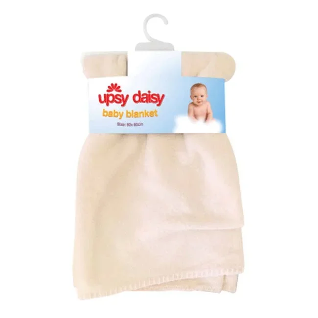 Baby Blanket On Hangar Pink And Blue