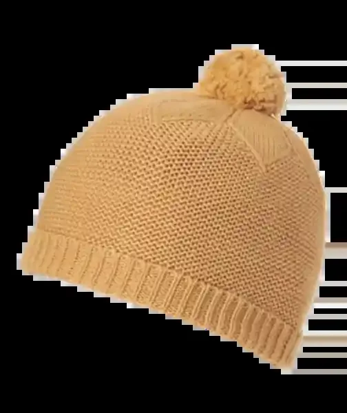 BABY BOYS BEANIE CORINDI MUSTARD