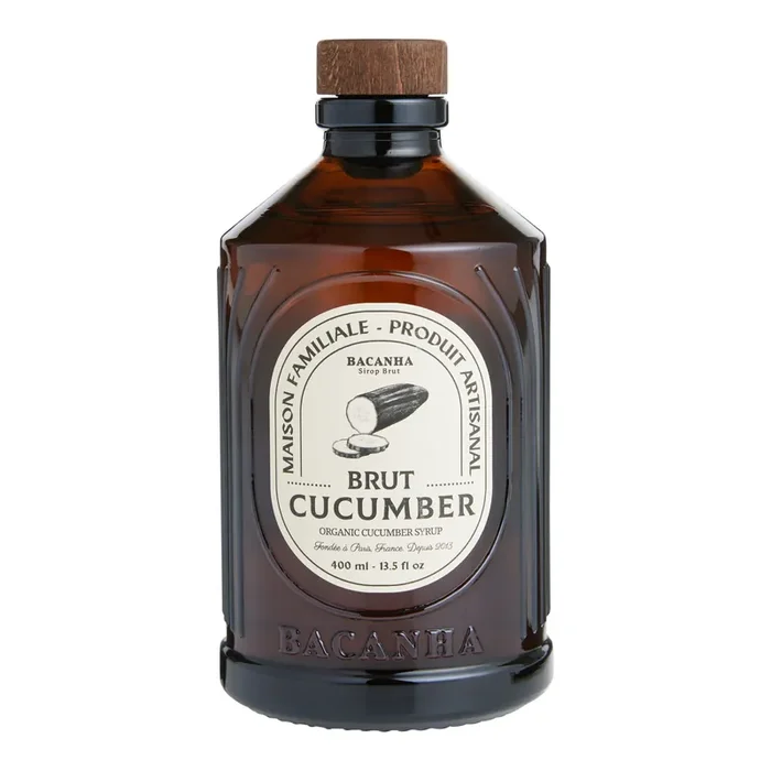 Bacanha Organic Raw Cucumber Syrup