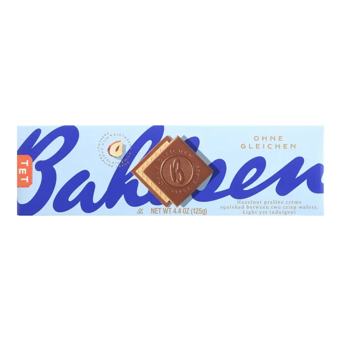 Bahlsen First Class Milk Chocolate Praline Wafer Cookies