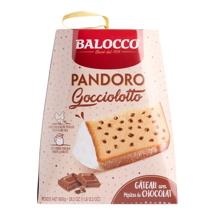Balocco Chocolate Chip Pandoro Gift Box