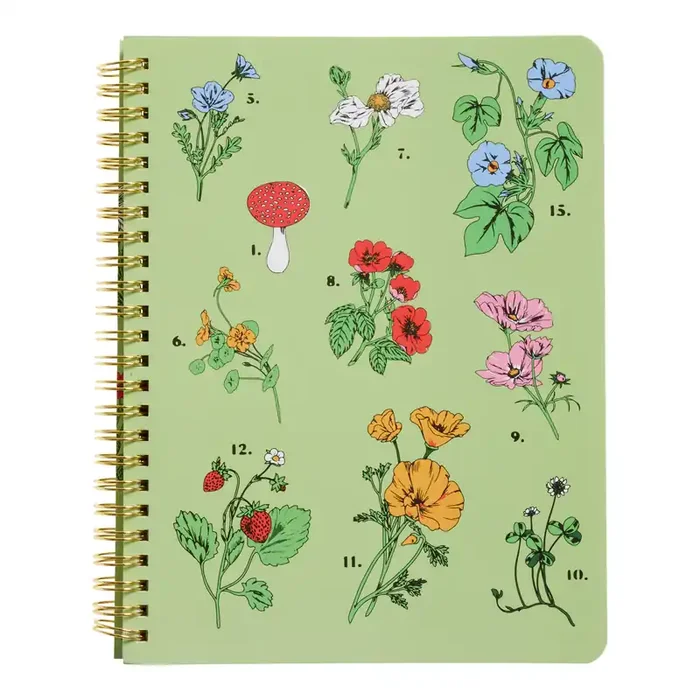 Ban.do Botanical Spiral Notebook