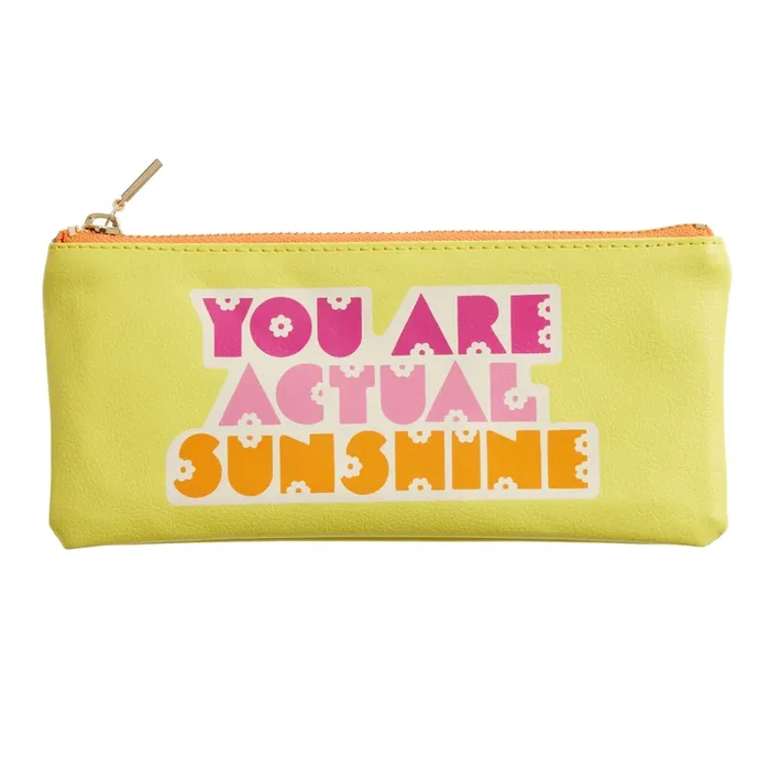 Ban.do You Are Actual Sunshine Pencil Pouch