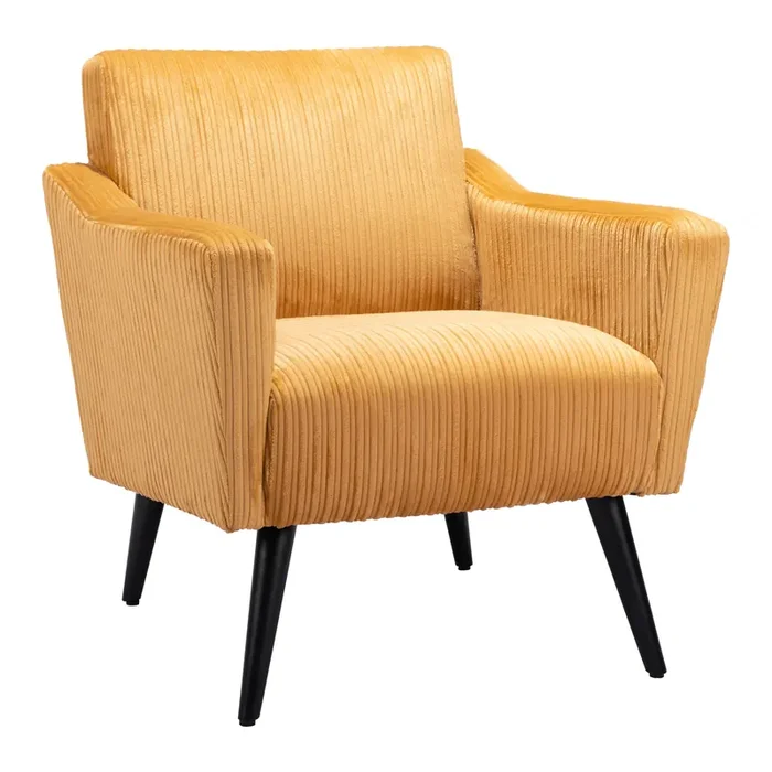 Bannister Corduroy Upholstered Chair