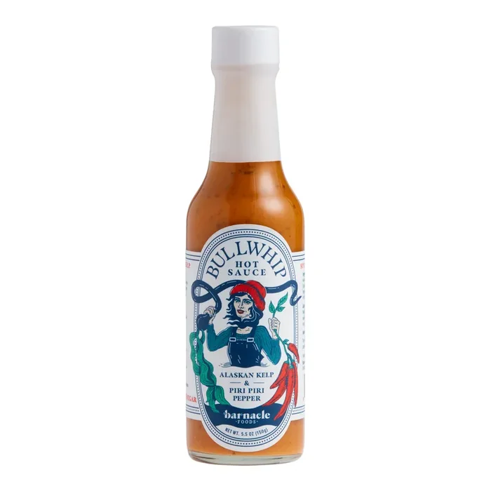 Barnacle Bullwhip Alaskan Kelp and Pepper Hot Sauce