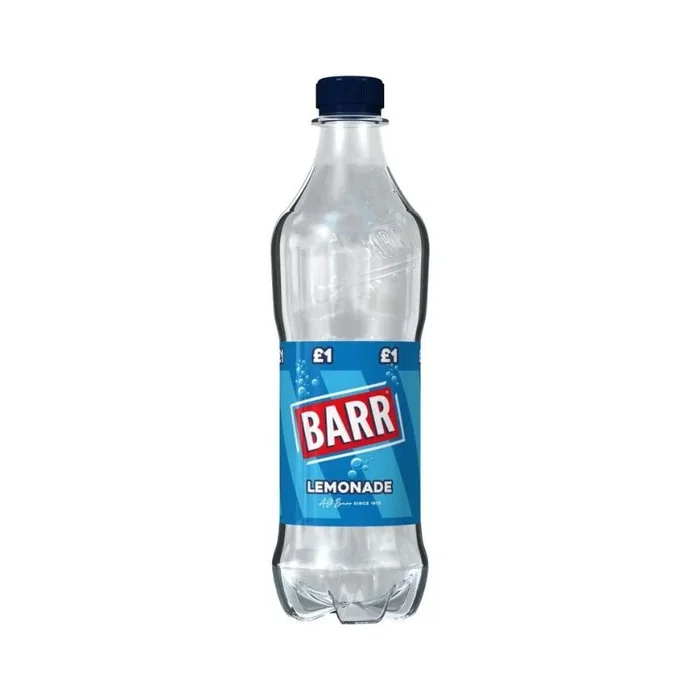 Barr Lemonade Bottles 500ml PMP £1 – Case of 12