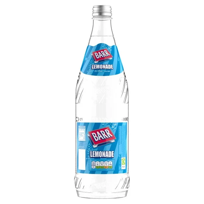 Barr Lemonade Glass Bottles 750ml – Case of 12