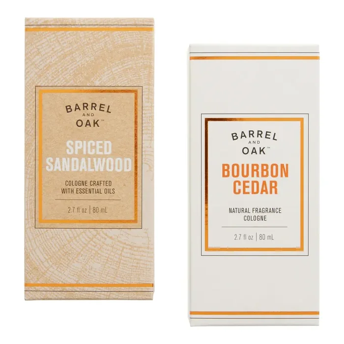 Barrel and Oak Men‘s Essential Oil Cologne