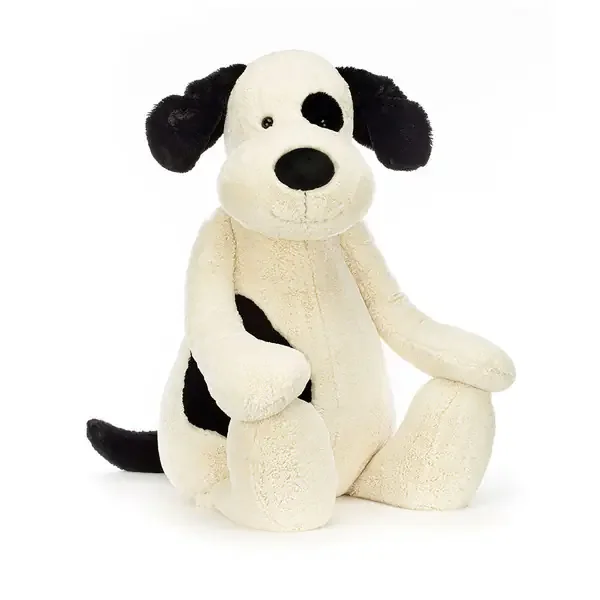 BASHFUL BLACK & CREAM PUPPY GIGANTIC