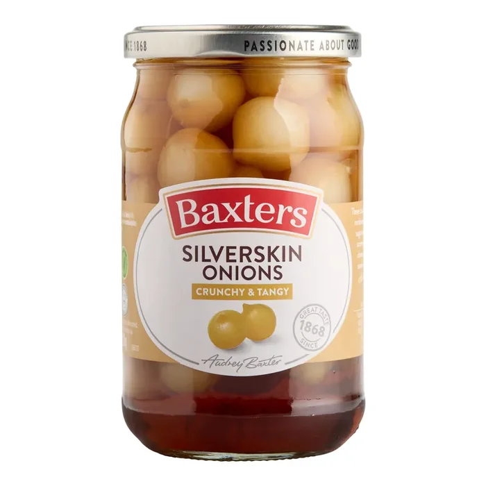 Baxters Crunchy and Tangy Silverskin Onions