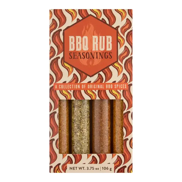 BBQ Rub Seasonings Gift Set 4 Pack