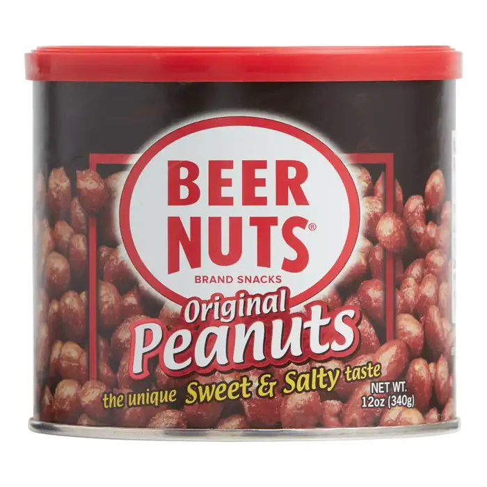 Beer Nuts Original Peanuts Can