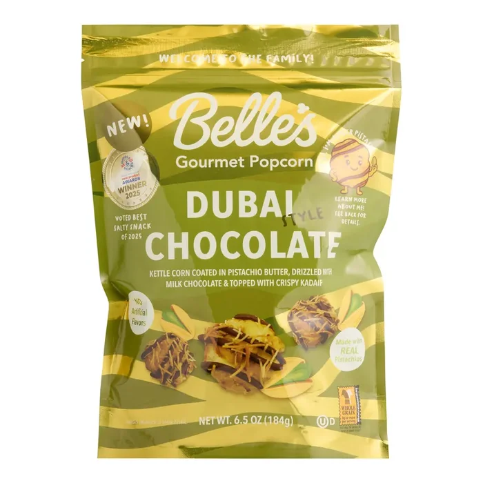 Belle‘s Dubai Style Chocolate Popcorn