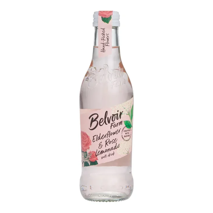 Belvoir Farm Elderflower and Rose Lemonade