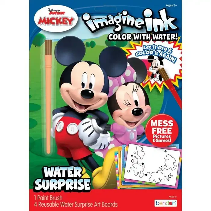Bendon Disney Jr Imagine Ink Water Surprise with Paintbrush