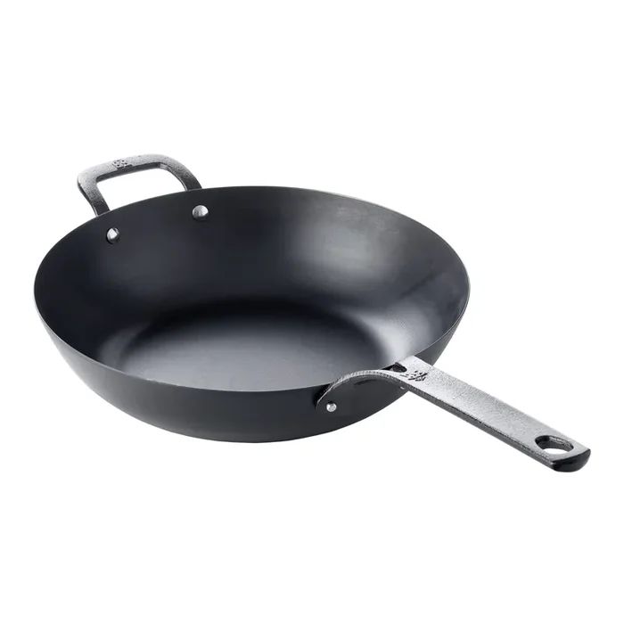 BK Black Carbon Steel Wok