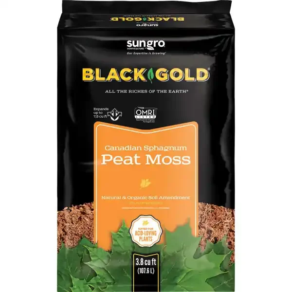 Black Gold Organic Sphagnum Peat Moss 2.2 cu. ft.