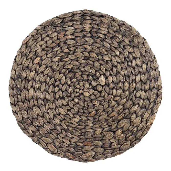 Blackwash Natural Fiber Round Placemat Set of 4