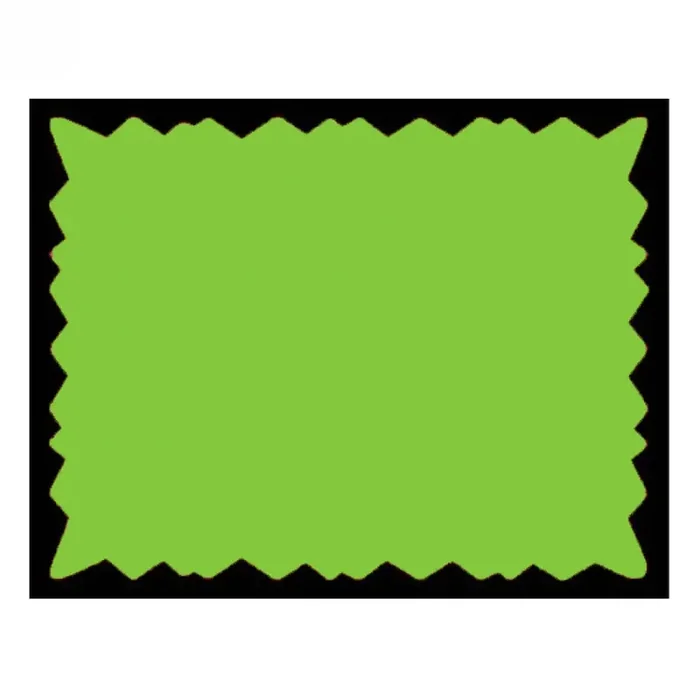 Blank Hi-Impact Sign Card, 1 Up, Rainbow Pack 5.5″ x 7″