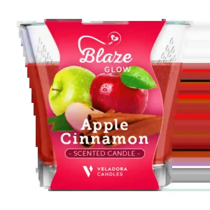 Blaze Apple Cinnamon Scented Candle 3.5 oz