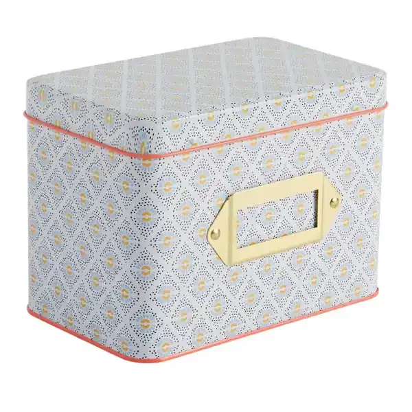 BLOOM RECIPE BOX TIN