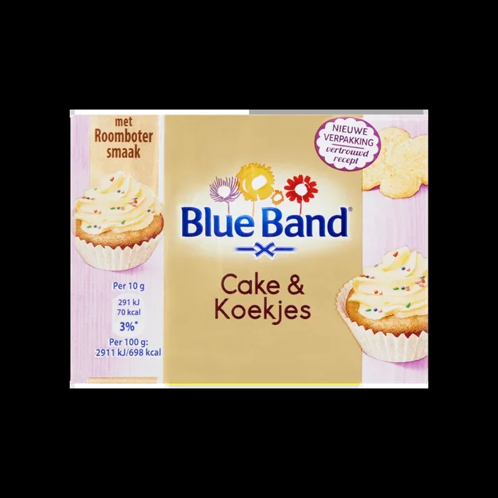 Blue Band Cake and cookies with cream butter taste