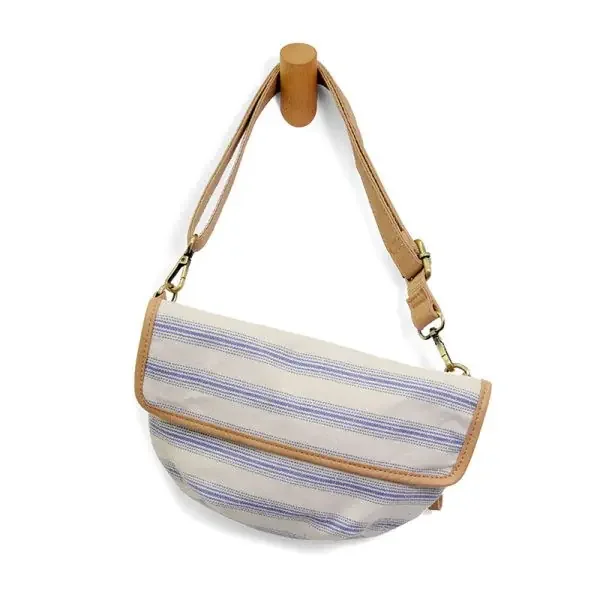 BLUE PENCIL STRIPE SLING/BELT