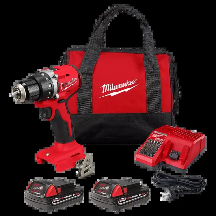 BMilwaukee M18™ Compact Brushless 1/2″ Drill/Driver Kit