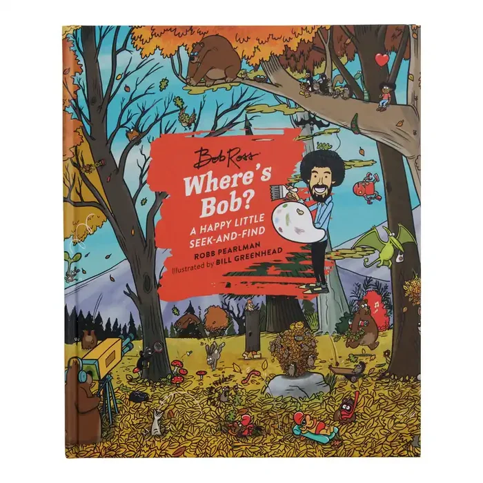 Bob Ross A Happy Little Seek and Find Activity Book