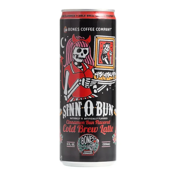 Bones Sinn-O-Bun Cold Brew Latte