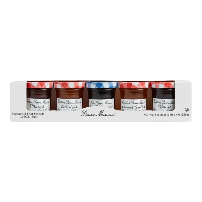 Bonne Maman Mini Fruit Spreads Gift Set 5 Pack