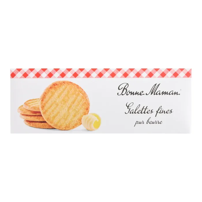 Bonne Maman Thin Galette Butter Cookies 12 Count