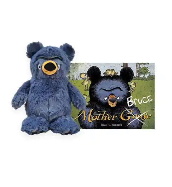 BOOK SET MOTHER BRUCE & PLUSH