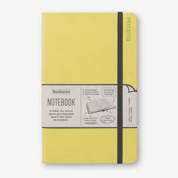 BOOKAROO A5 JOURNAL LIME