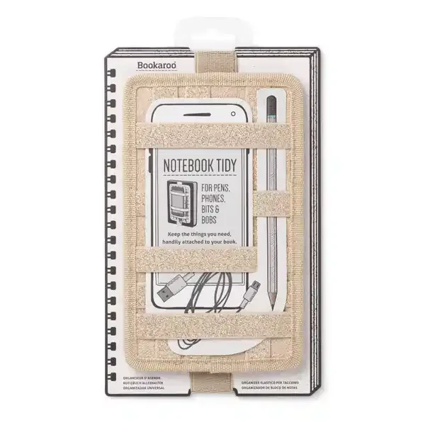BOOKAROO NOTEBOOK TIDY – GOLD