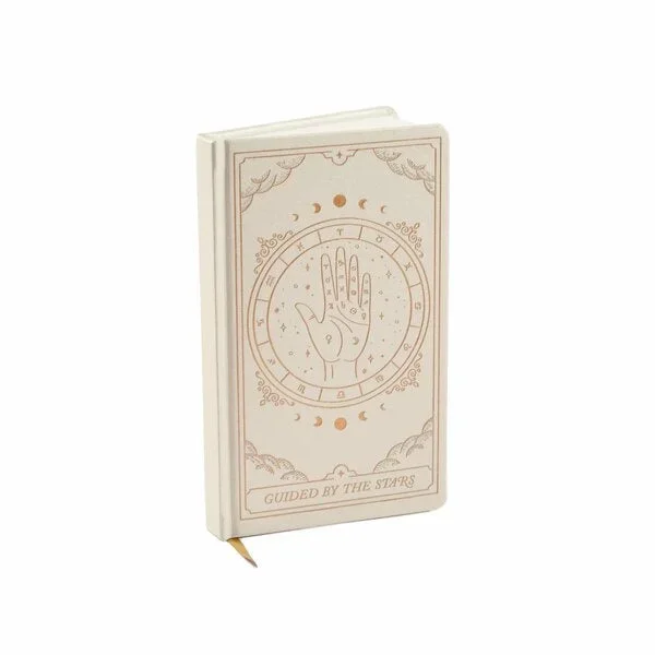 Bookcloth Hardcover Journal Off White – Zodiac