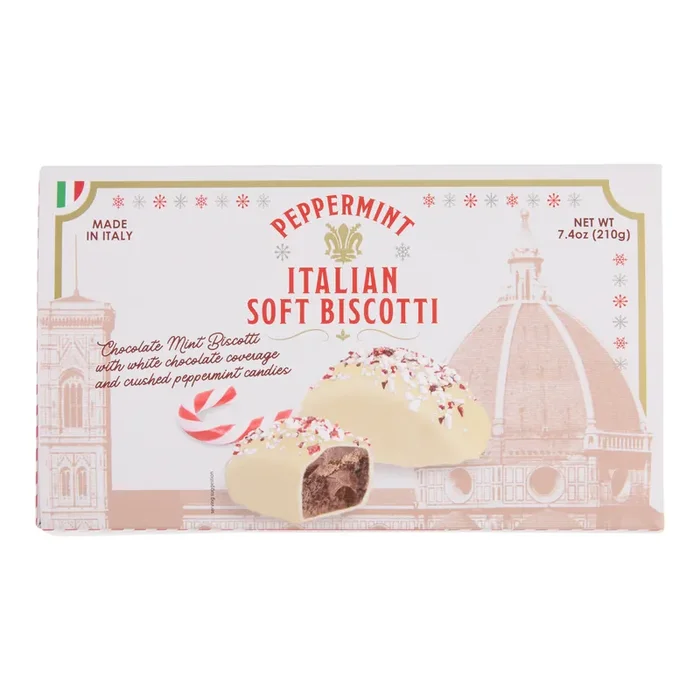 Borgo de‘ Medici Peppermint Bark Soft Chocolate Biscotti