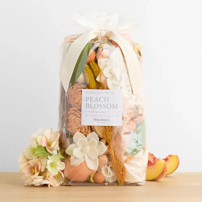 Botanical Peach Blossom Potpourri Bag