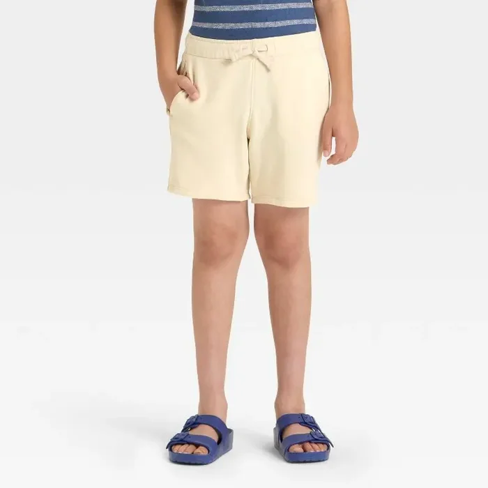 Boys‘ ‘Above the Knee‘ Pull-On Shorts – Cat & Jack™ Beige XL