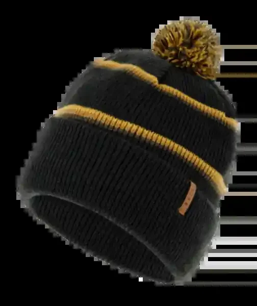 BOYS BEANIE FLETCH BLACK OS