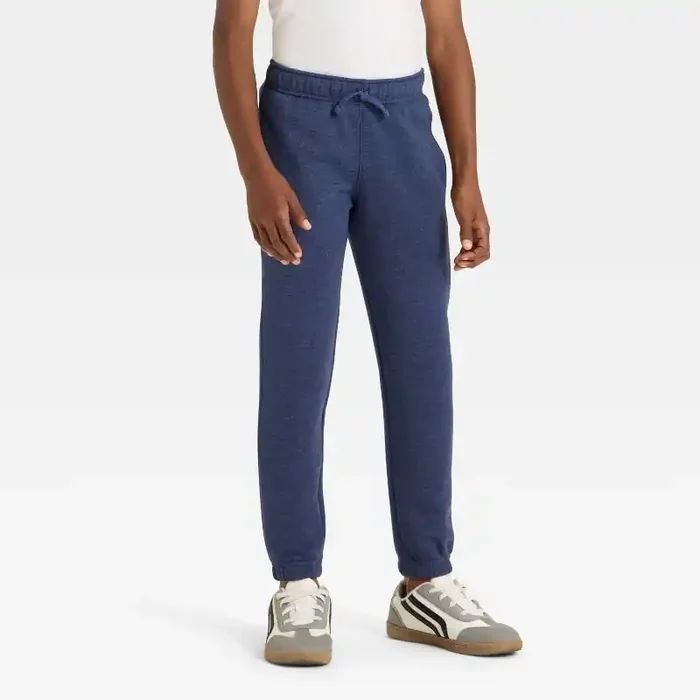 Boys‘ Pull-On Fleece Sweatpants – Cat & Jack™ Navy Blue S