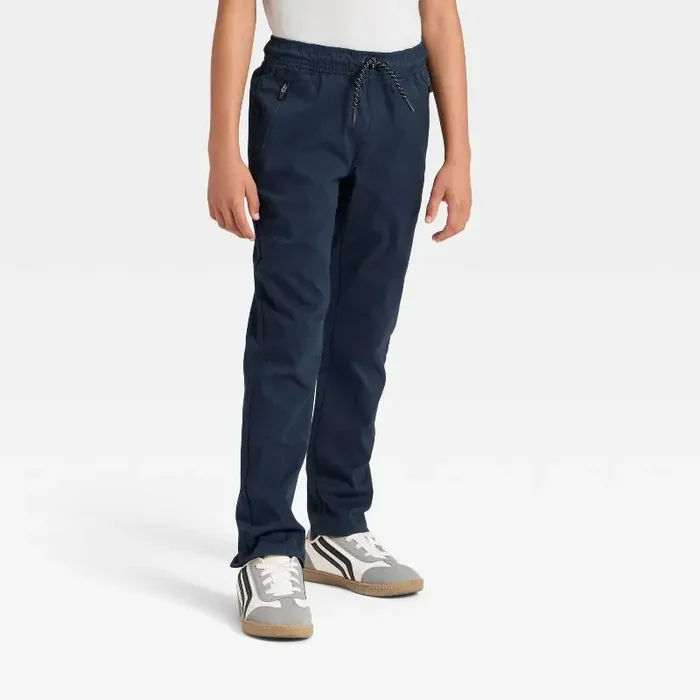 Boys‘ Quick Dry Stretch Pants – Cat & Jack™ Navy Blue 6