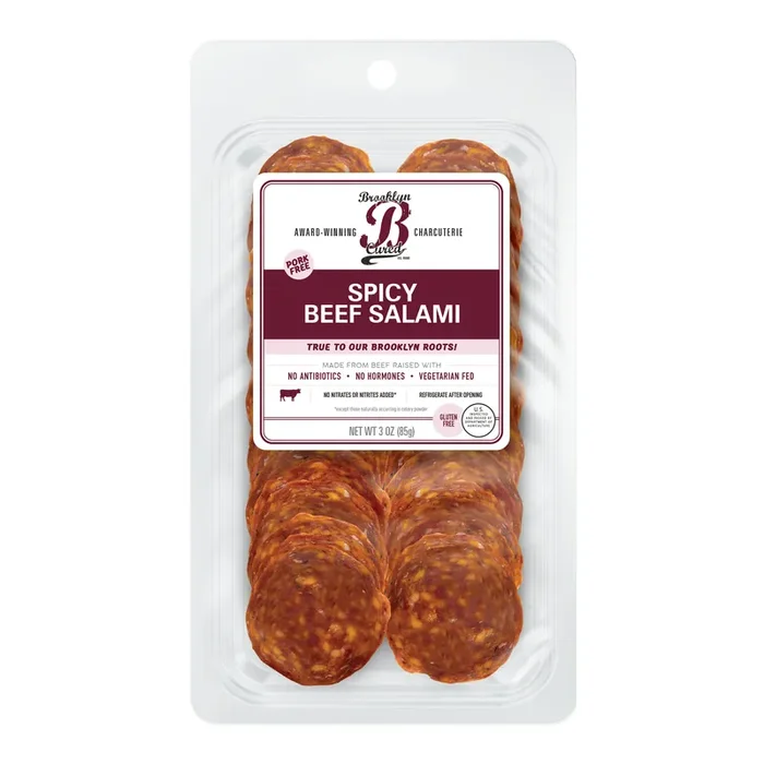 Brooklyn Cured Sliced Spicy Beef Salami