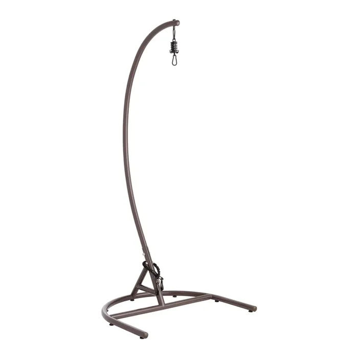 Brown Steel Chillasan Outdoor Hanging Chair Stand