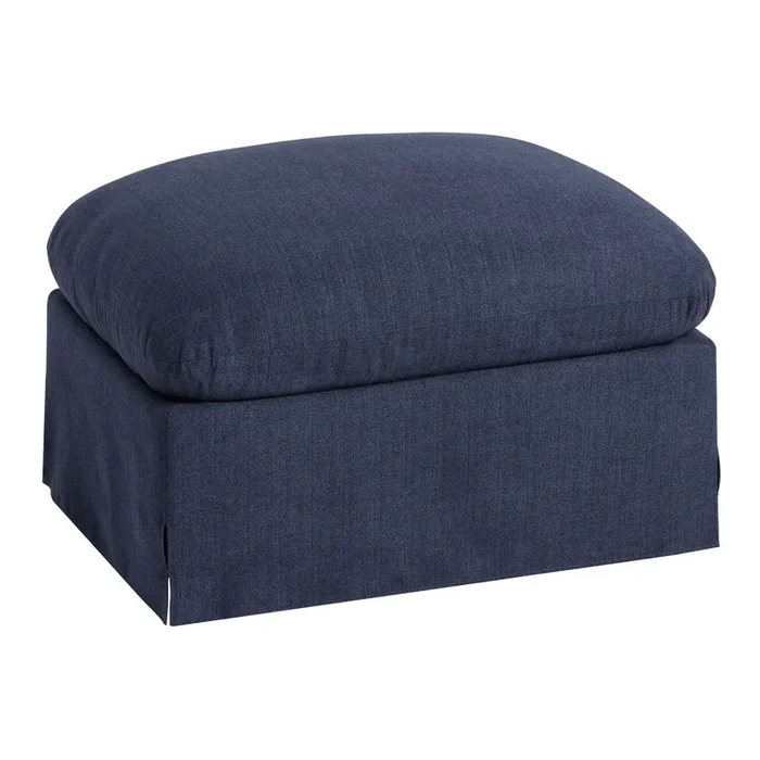 Brynn Feather Filled Swivel Chair Ottoman