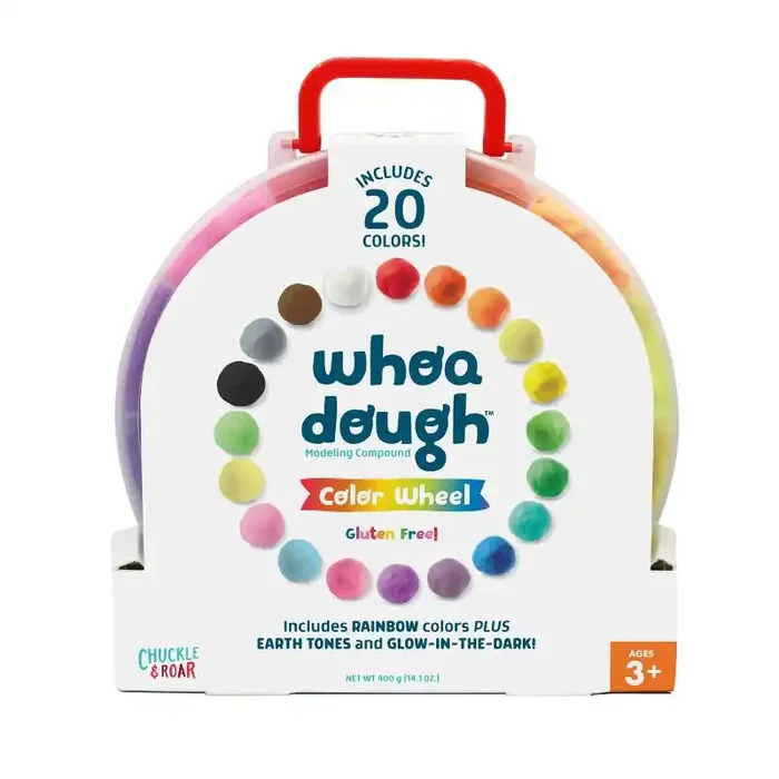 Buffalo Games Chuckle & Roar Whoa Dough Color Wheel – Air Dry Clay