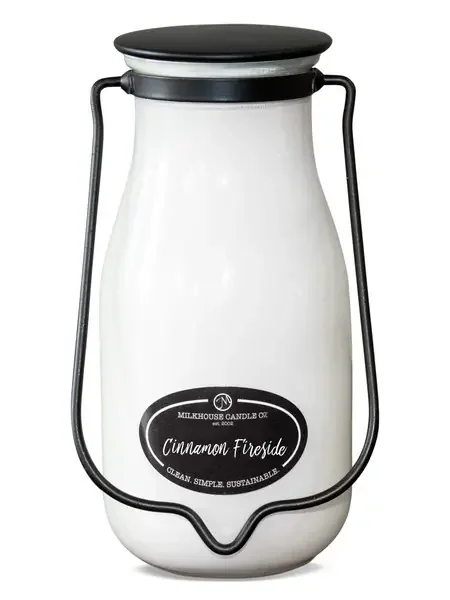 BUTTER JAR 16OZ CINNAMON FIRESIDE