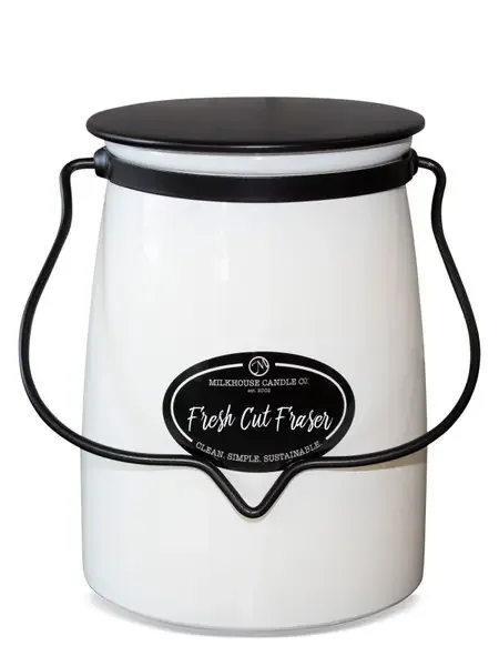 BUTTER JAR 22OZ FRESH CUT FRASER