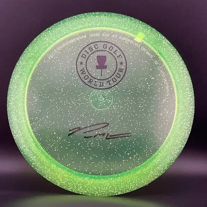 C-Line Metal Flake PDx *Signed* – Paul McBeth! – 2016 OOP “Disc Golf World Tour”