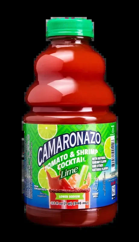 Camaronazo Chelada Lime Cocktail Juice 32 oz